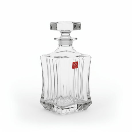 RCR Cristalleria Italiana Crystal Glass Decanter | 750ml | Luxury Cut Crystal with Stopper - Al Kabayel Discount CentreRCR Cristalleria Italiana Crystal Glass Decanter | 750ml | Luxury Cut Crystal with StopperJugsRCRAl Kabayel Discount Centre