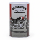 Rebel Riders Vintage Custom Metal Coin Piggy Bank Tin Box – Motorcycle Savings Box for Kids | 13×8 cm - Al Kabayel Discount CentreRebel Riders Vintage Custom Metal Coin Piggy Bank Tin Box – Motorcycle Savings Box for Kids | 13×8 cmOrganizers & AccessoriesAKDCAl Kabayel Discount Centre