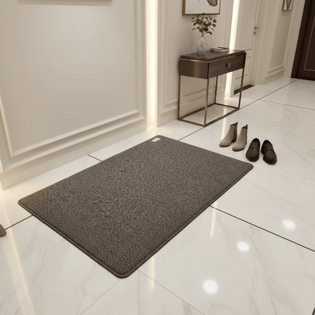 Rectangle Door Mat | Non-Slip Entrance Rug | Dirt-Trapping Textured Surface | Indoor & Outdoor Use | 68 × 44 cm | Brown Speckled - Al Kabayel Discount CentreRectangle Door Mat | Non-Slip Entrance Rug | Dirt-Trapping Textured Surface | Indoor & Outdoor Use | 68 × 44 cm | Brown SpeckledDoormatsAKDCAl Kabayel Discount Centre