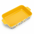 Rectangular Ceramic Baking Dish with Floral Handle Design In Assorted Colours – Stylish Oven - to - Serve Dish (26×18 cm) - Al Kabayel Discount CentreRectangular Ceramic Baking Dish with Floral Handle Design In Assorted Colours – Stylish Oven - to - Serve Dish (26×18 cm)Roasting PansAKDCAl Kabayel Discount Centre