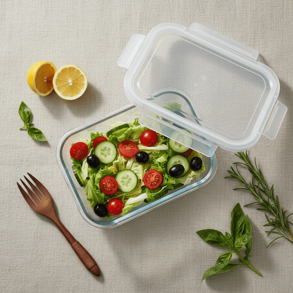 Rectangular Glass Food Storage Container with Airtight Plastic Lid – Large Capacity Meal Prep Box for Kitchen Organization – 1520 ml - Al Kabayel Discount CentreRectangular Glass Food Storage Container with Airtight Plastic Lid – Large Capacity Meal Prep Box for Kitchen Organization – 1520 mlFood ContainersAKDCAl Kabayel Discount Centre