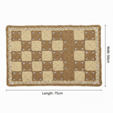 Rectangular Rattan Door Mat Natural Woven Entrance Rug - 75×50cm - Al Kabayel Discount CentreRectangular Rattan Door Mat Natural Woven Entrance Rug - 75×50cmDoormatsAKDCAl Kabayel Discount Centre