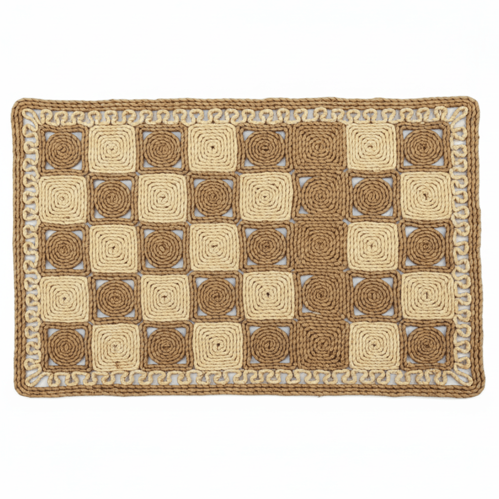 Rectangular Rattan Door Mat Natural Woven Entrance Rug - 75×50cm - Al Kabayel Discount CentreRectangular Rattan Door Mat Natural Woven Entrance Rug - 75×50cmDoormatsAKDCAl Kabayel Discount Centre
