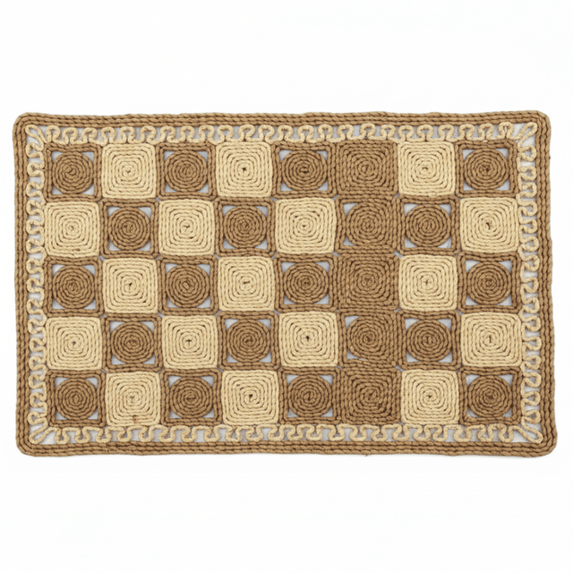 Rectangular Rattan Door Mat Natural Woven Entrance Rug - 75×50cm - Al Kabayel Discount CentreRectangular Rattan Door Mat Natural Woven Entrance Rug - 75×50cmDoormatsAKDCAl Kabayel Discount Centre