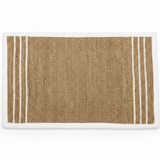 Rectangular Seagrass Mat Natural Braided Rug with White Border - 60×90 cm - Al Kabayel Discount CentreRectangular Seagrass Mat Natural Braided Rug with White Border - 60×90 cmDoormatsAKDCAl Kabayel Discount Centre