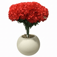 Red Artificial Hydrangea Arrangement | Cream Round Ball Pot | 35cm - Al Kabayel Discount CentreRed Artificial Hydrangea Arrangement | Cream Round Ball Pot | 35cmArtificial FloraAKDCAl Kabayel Discount Centre