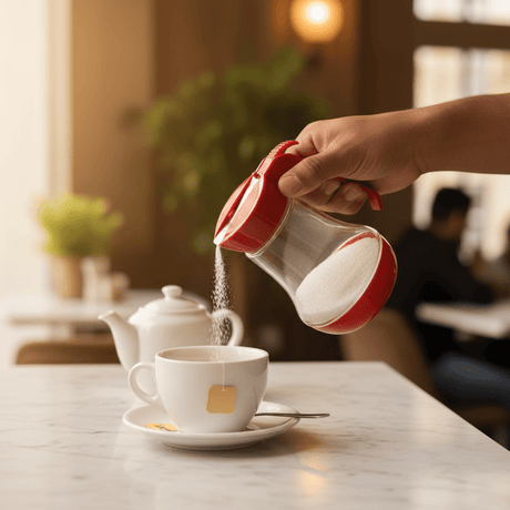 Red Flip - Top Sugar Dispenser — 11×5cm - Al Kabayel Discount CentreRed Flip - Top Sugar Dispenser — 11×5cmKitchen Utensils & GadgetsAKDCAl Kabayel Discount Centre