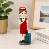 Red Girl Cabin Crew Polyresin Decorative Figurine - 20cm - Al Kabayel Discount CentreRed Girl Cabin Crew Polyresin Decorative Figurine - 20cmHome Décor AccentsAKDCAl Kabayel Discount Centre