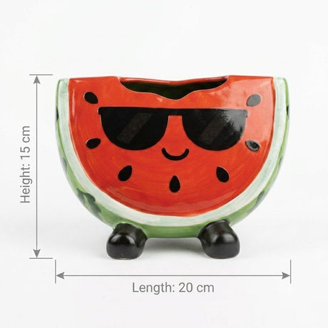 Red & Green Watermelon Slice Ceramic Napkin Holder – 20×15 cm - Al Kabayel Discount CentreRed & Green Watermelon Slice Ceramic Napkin Holder – 20×15 cmNapkin Holders & Tissue BoxAKDCAl Kabayel Discount Centre