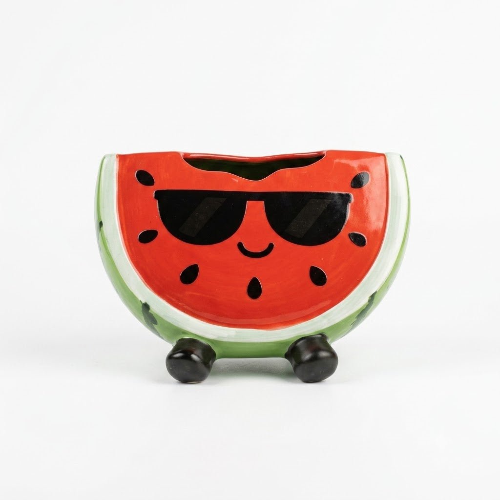 Red & Green Watermelon Slice Ceramic Napkin Holder – 20×15 cm - Al Kabayel Discount CentreRed & Green Watermelon Slice Ceramic Napkin Holder – 20×15 cmNapkin Holders & Tissue BoxAKDCAl Kabayel Discount Centre