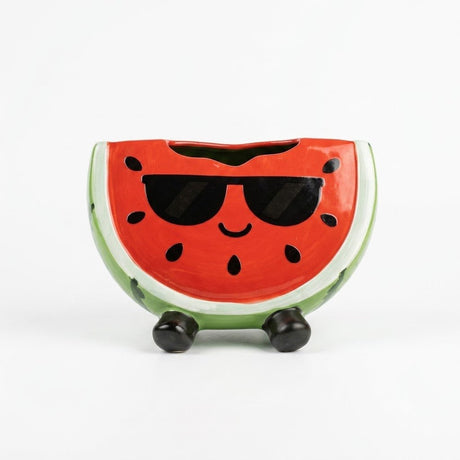 Red & Green Watermelon Slice Ceramic Napkin Holder – 20×15 cm - Al Kabayel Discount CentreRed & Green Watermelon Slice Ceramic Napkin Holder – 20×15 cmNapkin Holders & Tissue BoxAKDCAl Kabayel Discount Centre