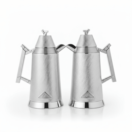 Red Home Dallah Vacuum Flask – Silver – 1L + 1L Set - Al Kabayel Discount CentreRed Home Dallah Vacuum Flask – Silver – 1L + 1L SetThermosRED HOMEAl Kabayel Discount Centre