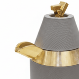 Red Home Luxury Vacuum Flask Set – 1L + 1L – Gray & Gold - Al Kabayel Discount CentreRed Home Luxury Vacuum Flask Set – 1L + 1L – Gray & GoldThermosRED HOMEAl Kabayel Discount Centre