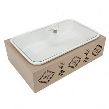 Red Home Luxury White Ceramic Serving Tray Dish with Taupe Metal Stand and Glass Lid for Buffet and Home Serving (13.5 inch) - Al Kabayel Discount CentreRed Home Luxury White Ceramic Serving Tray Dish with Taupe Metal Stand and Glass Lid for Buffet and Home Serving (13.5 inch)Serving TraysRED HOMEAl Kabayel Discount Centre
