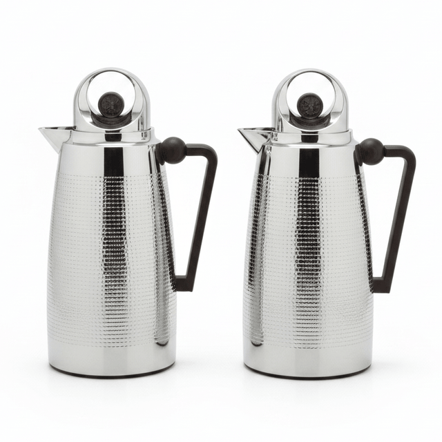 Red Home Stylish Vacuum Flask with Silver Body and Wooden Design Accent Modern Thermal Bottle 1+1 Liter - Al Kabayel Discount CentreRed Home Stylish Vacuum Flask with Silver Body and Wooden Design Accent Modern Thermal Bottle 1+1 LiterThermosREDAl Kabayel Discount Centre