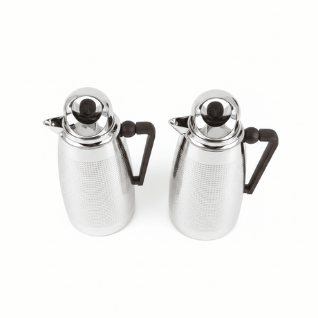 Red Home Stylish Vacuum Flask with Silver Body and Wooden Design Accent Modern Thermal Bottle 1+1 Liter - Al Kabayel Discount CentreRed Home Stylish Vacuum Flask with Silver Body and Wooden Design Accent Modern Thermal Bottle 1+1 LiterThermosREDAl Kabayel Discount Centre