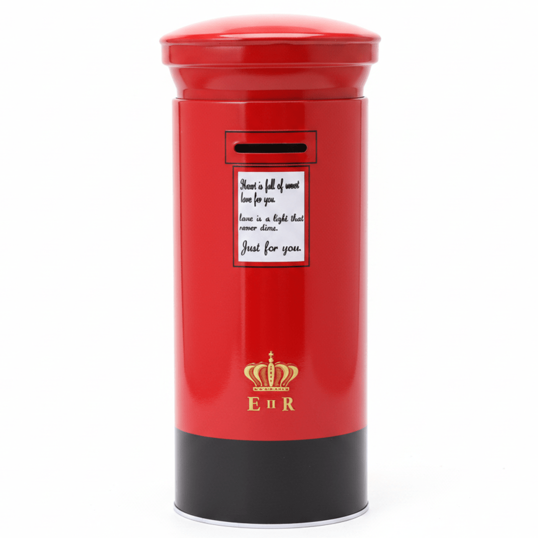 Red Metal British Royal Mail Post Box Coin Bank – 25cm Decorative Money Box - Al Kabayel Discount CentreRed Metal British Royal Mail Post Box Coin Bank – 25cm Decorative Money BoxOrganizers & AccessoriesAKDCAl Kabayel Discount Centre