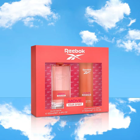 Reebok Move Your Spirit Women Lote (100ML)(150ML)2pcs - Al Kabayel Discount CentreReebok Move Your Spirit Women Lote (100ML)(150ML)2pcsFragrancesREEBOKAl Kabayel Discount Centre