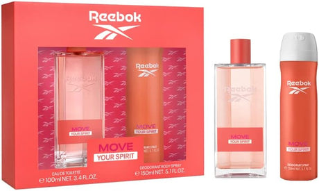 Reebok Move Your Spirit Women Lote (100ML)(150ML)2pcs - Al Kabayel Discount CentreReebok Move Your Spirit Women Lote (100ML)(150ML)2pcsFragrancesREEBOKAl Kabayel Discount Centre