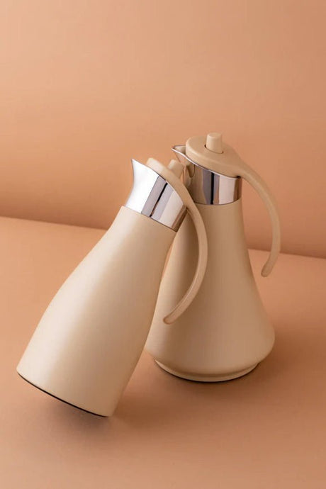 Refal Vacuum Flask Set 2X0.7L Beige - Al Kabayel Discount CentreRefal Vacuum Flask Set 2X0.7L BeigeThermosREFALAl Kabayel Discount Centre