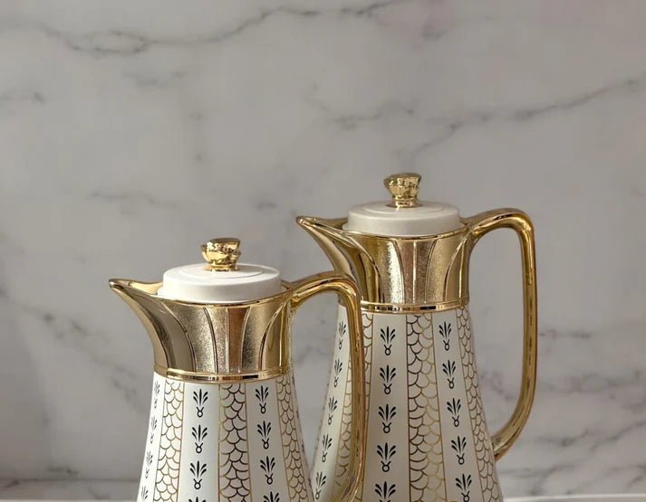 Regal Arabian Heritage Flask set 2pcs 0.5L &1L Gold - Al Kabayel Discount CentreRegal Arabian Heritage Flask set 2pcs 0.5L &1L GoldThermosREGALAl Kabayel Discount Centre