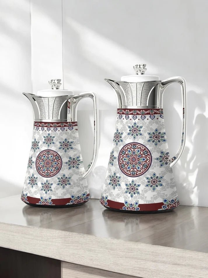 Regal Arabian Heritage Flask set 2pcs 0.5L &1L Red - Al Kabayel Discount CentreRegal Arabian Heritage Flask set 2pcs 0.5L &1L RedThermosREGALAl Kabayel Discount Centre