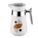 Regal Vacuum Flask 1 Ltr White & Chrome with Geometric Print - Al Kabayel Discount CentreRegal Vacuum Flask 1 Ltr White & Chrome with Geometric PrintTheromesREGALAl Kabayel Discount Centre