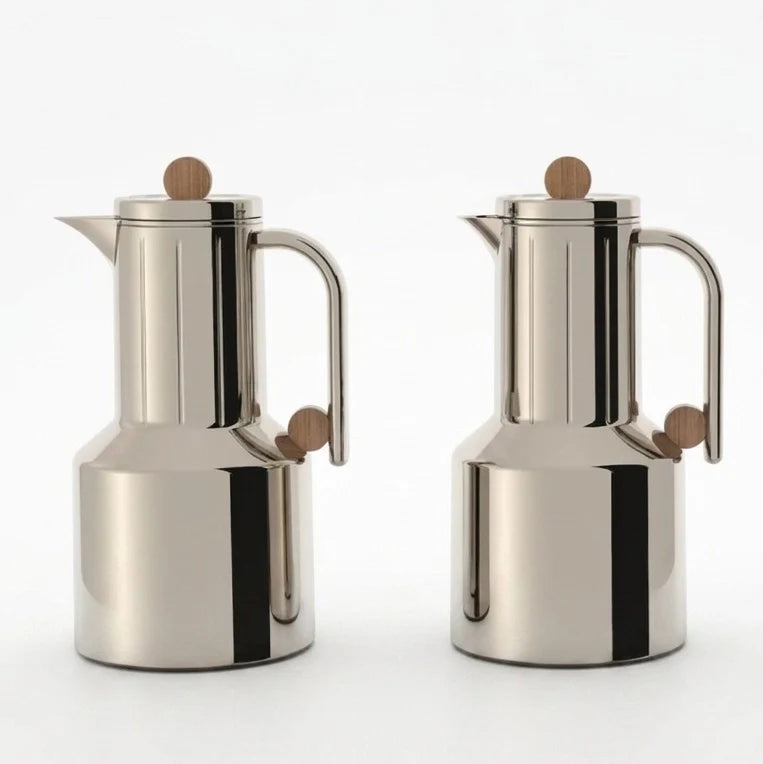 Regal Vacuum Flask 2 Pieces Set – 1L + 1L – Light Coffee with Wooden Finish / Champagne Gold with Wooden Finish / Jet Black with Grey Finish