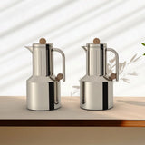 Regal Vacuum Flask 2 Pieces Set – 1L + 1L – Light Coffee with Wooden Finish / Champagne Gold with Wooden Finish / Jet Black with Grey Finish