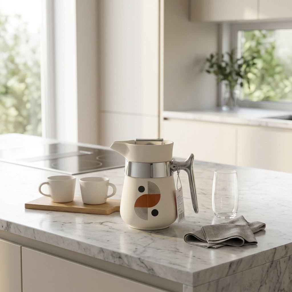 Regal Vacuum Flask 500ml – White & Chrome - Al Kabayel Discount CentreRegal Vacuum Flask 500ml – White & ChromeTheromesREGALAl Kabayel Discount Centre