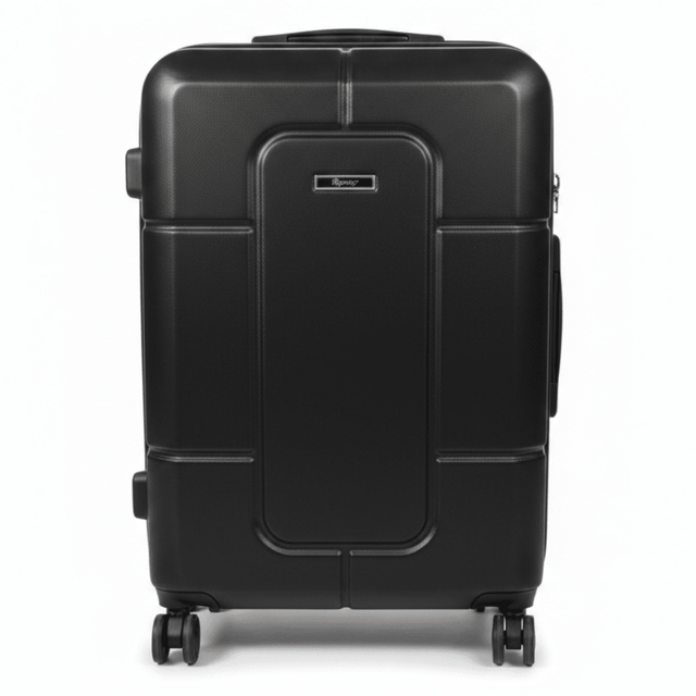 Regency Hard Shell PP Trolley Bag –| Black | 4-Wheel Spinner | 26 Inch | - Al Kabayel Discount CentreRegency Hard Shell PP Trolley Bag –| Black | 4-Wheel Spinner | 26 Inch |Cabin LuggageREGENCEYAl Kabayel Discount Centre