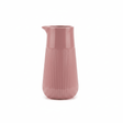 Ribbed Ceramic Pitcher Vase - 25×9 cm - Rose / Sage Green / Beige - Al Kabayel Discount CentreRibbed Ceramic Pitcher Vase - 25×9 cm - Rose / Sage Green / BeigeFlower VaseAKDCAl Kabayel Discount Centre