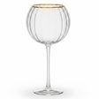 Ribbed Crystal Balloon Goblet with Gold Rim — 250ml - Al Kabayel Discount CentreRibbed Crystal Balloon Goblet with Gold Rim — 250mlTumblersAKDCAl Kabayel Discount Centre