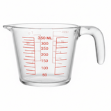 RK Glass Measuring Cup 350ml — Crystal Clear Precision Pouring Jug - Al Kabayel Discount CentreRK Glass Measuring Cup 350ml — Crystal Clear Precision Pouring JugMeasuring Cups & SpoonsRKAl Kabayel Discount Centre
