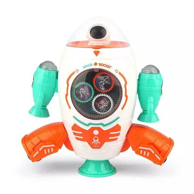 Rong Xian Yi Musical Space Rocket with Colorful Lights, Dancing and Rotation Rocket - Al Kabayel Discount CentreRong Xian Yi Musical Space Rocket with Colorful Lights, Dancing and Rotation RocketRC Figures & RobotsRONG XIAN YIAl Kabayel Discount Centre