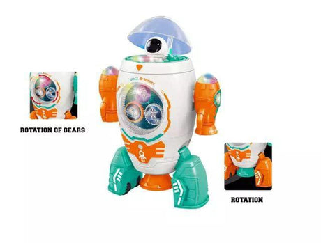 Rong Xian Yi Musical Space Rocket with Colorful Lights, Dancing and Rotation Rocket - Al Kabayel Discount CentreRong Xian Yi Musical Space Rocket with Colorful Lights, Dancing and Rotation RocketRC Figures & RobotsRONG XIAN YIAl Kabayel Discount Centre
