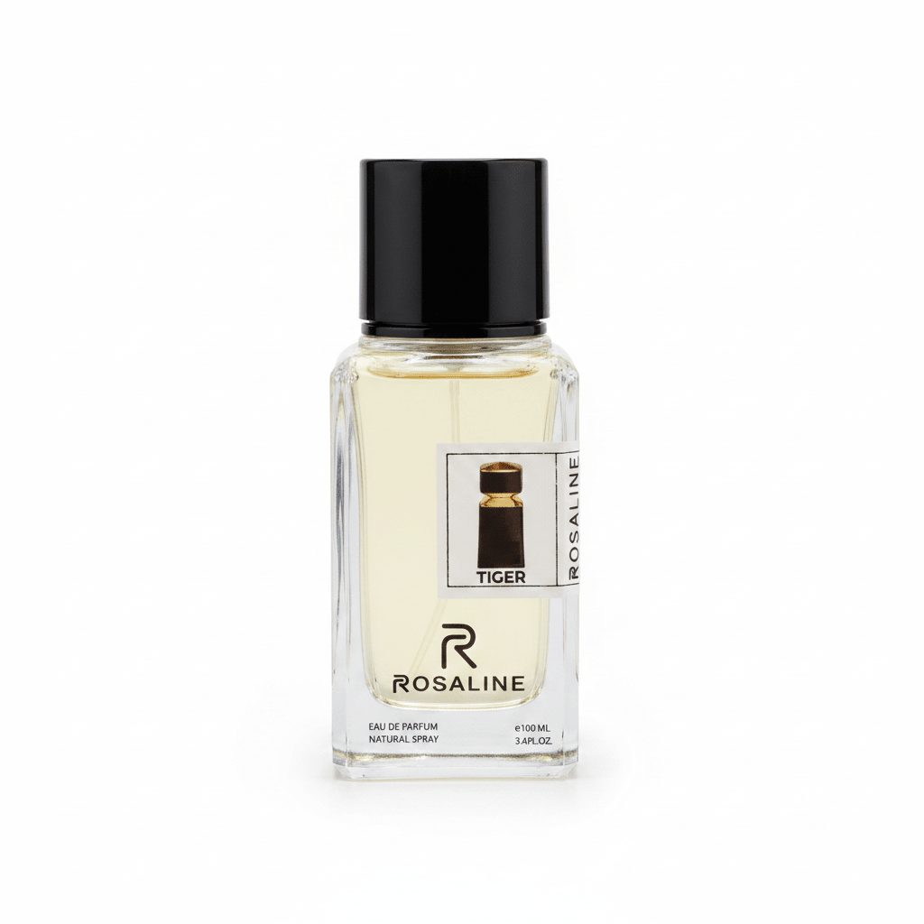 Rosaline Tiger Eau de Parfum 100ml – Luxury Natural Spray Fragrance for Men & Women | Grapefruit, Amber & Ambergris Base Notes | Inspired Version | - Al Kabayel Discount CentreRosaline Tiger Eau de Parfum 100ml – Luxury Natural Spray Fragrance for Men & Women | Grapefruit, Amber & Ambergris Base Notes | Inspired Version |PerfumesROSALINEAl Kabayel Discount Centre