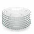 Rosella Plain White Saucers for Tea Cups & Coffee Cups – Durable Ceramic Saucer Set of 6 - Al Kabayel Discount CentreRosella Plain White Saucers for Tea Cups & Coffee Cups – Durable Ceramic Saucer Set of 6TumblersROSELLAAl Kabayel Discount Centre