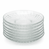 Rosella Plain White Saucers for Tea Cups & Coffee Cups – Durable Ceramic Saucer Set of 6 - Al Kabayel Discount CentreRosella Plain White Saucers for Tea Cups & Coffee Cups – Durable Ceramic Saucer Set of 6TumblersROSELLAAl Kabayel Discount Centre