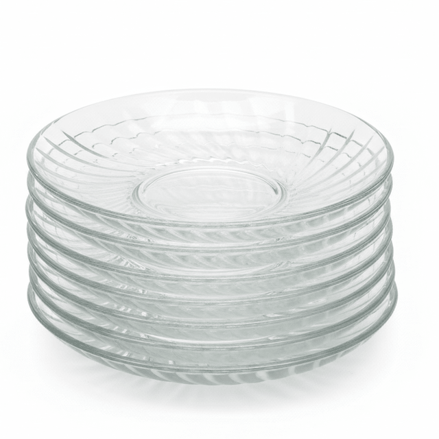 Rosella Plain White Saucers for Tea Cups & Coffee Cups – Durable Ceramic Saucer Set of 6 - Al Kabayel Discount CentreRosella Plain White Saucers for Tea Cups & Coffee Cups – Durable Ceramic Saucer Set of 6TumblersROSELLAAl Kabayel Discount Centre