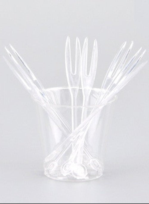 ROSY MOMENT 50pcs Disposable Plastic Fruit Fork 8cm - Al Kabayel Discount CentreROSY MOMENT 50pcs Disposable Plastic Fruit Fork 8cmCookware AccessoriesROSY MOMENTAl Kabayel Discount Centre