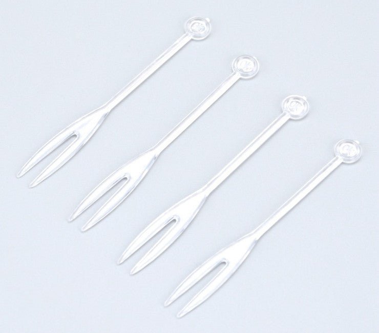 ROSY MOMENT 50pcs Disposable Plastic Fruit Fork 8cm - Al Kabayel Discount CentreROSY MOMENT 50pcs Disposable Plastic Fruit Fork 8cmCookware AccessoriesROSY MOMENTAl Kabayel Discount Centre
