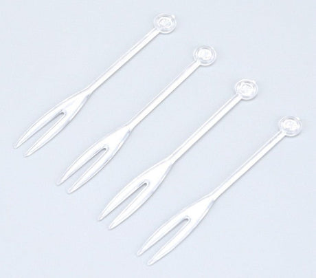 ROSY MOMENT 50pcs Disposable Plastic Fruit Fork 8cm - Al Kabayel Discount CentreROSY MOMENT 50pcs Disposable Plastic Fruit Fork 8cmCookware AccessoriesROSY MOMENTAl Kabayel Discount Centre