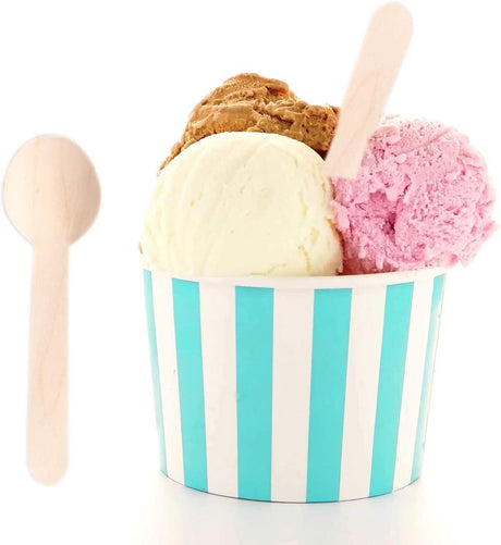 ROSY MOMENT 50pcs Disposable Wooden Spoon 16cm - Al Kabayel Discount CentreROSY MOMENT 50pcs Disposable Wooden Spoon 16cmCookware AccessoriesROSY MOMENTAl Kabayel Discount Centre