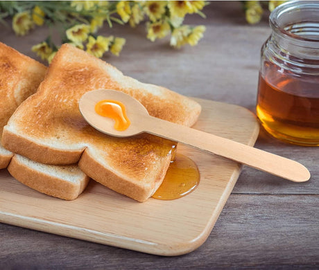 ROSY MOMENT 50pcs Disposable Wooden Spoon 16cm - Al Kabayel Discount CentreROSY MOMENT 50pcs Disposable Wooden Spoon 16cmCookware AccessoriesROSY MOMENTAl Kabayel Discount Centre