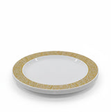Rosymoment Premium 10" Heavyweight Disposable Plastic Plates – Golden Unique Border, 51g, Set of 10 Elegant Dinner Plates for Occasions - Al Kabayel Discount CentreRosymoment Premium 10" Heavyweight Disposable Plastic Plates – Golden Unique Border, 51g, Set of 10 Elegant Dinner Plates for OccasionsDisposablesROSYMOMENTAl Kabayel Discount Centre