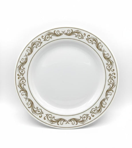 Rosymoment Premium 7.5" Heavyweight Disposable Plastic Plates – Stunning Golden Branches Border, 24g, Set of 10 Decorative Plates for Events - Al Kabayel Discount CentreRosymoment Premium 7.5" Heavyweight Disposable Plastic Plates – Stunning Golden Branches Border, 24g, Set of 10 Decorative Plates for EventsDisposablesROSYMOMENTAl Kabayel Discount Centre
