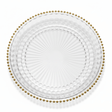 Round Acrylic Serving Tray with Gold Beaded Rim | 33.5 × 47 cm - Al Kabayel Discount CentreRound Acrylic Serving Tray with Gold Beaded Rim | 33.5 × 47 cmServing TraysAKDCAl Kabayel Discount Centre