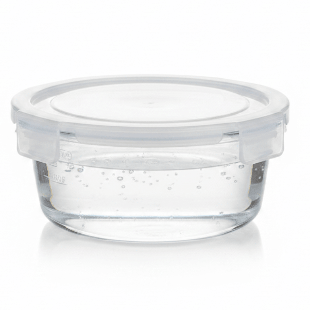 Round Glass Food Storage Container with Airtight Plastic Lid – Multi - Purpose Storage for Leftovers, Soups & Meals – 1000 ml - Al Kabayel Discount CentreRound Glass Food Storage Container with Airtight Plastic Lid – Multi - Purpose Storage for Leftovers, Soups & Meals – 1000 mlFood ContainersAKDCAl Kabayel Discount Centre