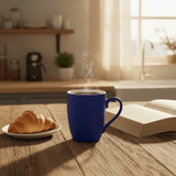 Royal Blue Matte Ceramic Coffee Mug – 400ml | Elegant Two - Tone Design - Al Kabayel Discount CentreRoyal Blue Matte Ceramic Coffee Mug – 400ml | Elegant Two - Tone DesignMugsAKDCAl Kabayel Discount Centre